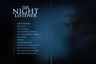 The Night Listener - Der nächtliche Lauscher - (Vermietrecht) - Einzel-DVD - Neu & OVP